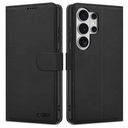 TECH-PROTECT knyginio tipo telefono dėklas Samsung Galaxy S26 Ultra (S948) juodas