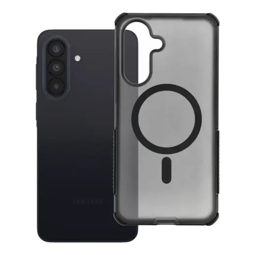 Forcell F-Protect BumperX telefono dėklas su MagSafe palaikymu Samsung Galaxy A57 (A576) juodas