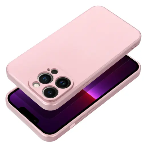 Metallic maciņš telefonam iPhone 18 Pro Max | iPhone 17 Pro Max melns