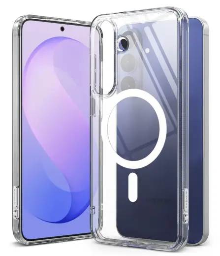 Ringke Fusion чехол с поддержкой MagSafe для телефона Samsung Galaxy S26 FE (S741) прозрачный