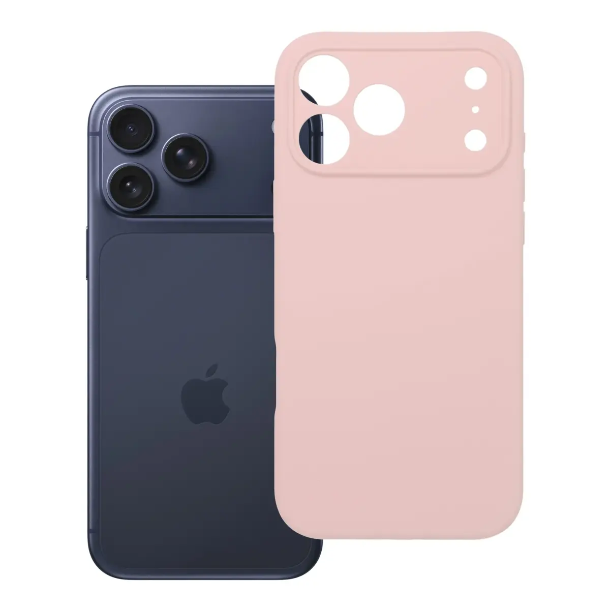 Silicone 2mm telefoni ümbris iPhone 18 Pro Max | iPhone 17 Pro Max roosa