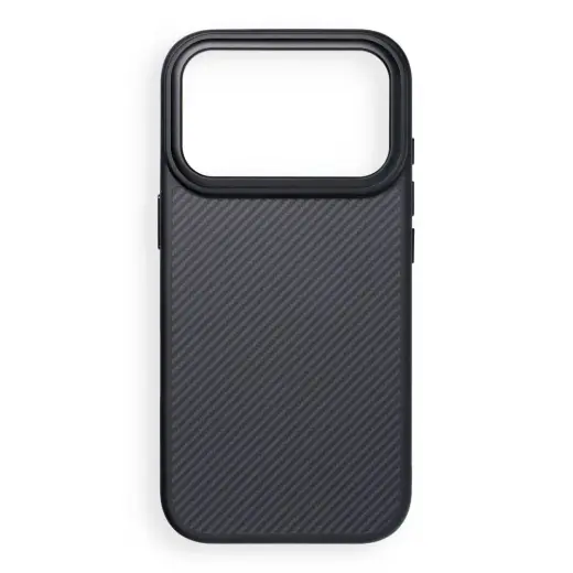 Carbon Elite Mag Cover чехол с поддержкой MagSafe для телефона iPhone 17 Pro | iPhone 18 Pro чёрный