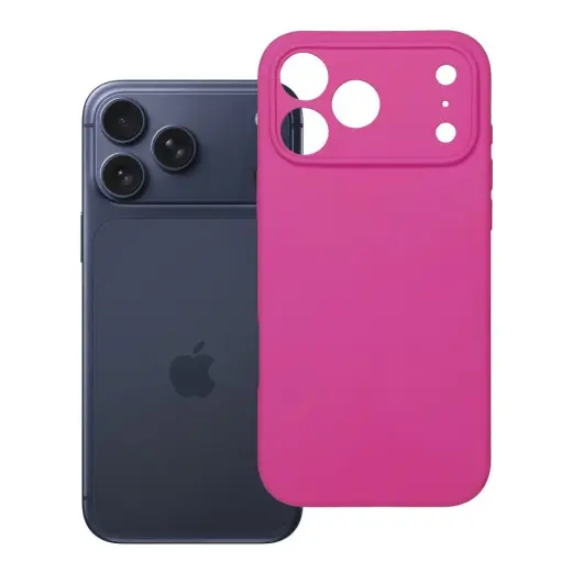 Silicone 2mm maciņš telefonam iPhone 18 Pro Max | iPhone 17 Pro Max rozā