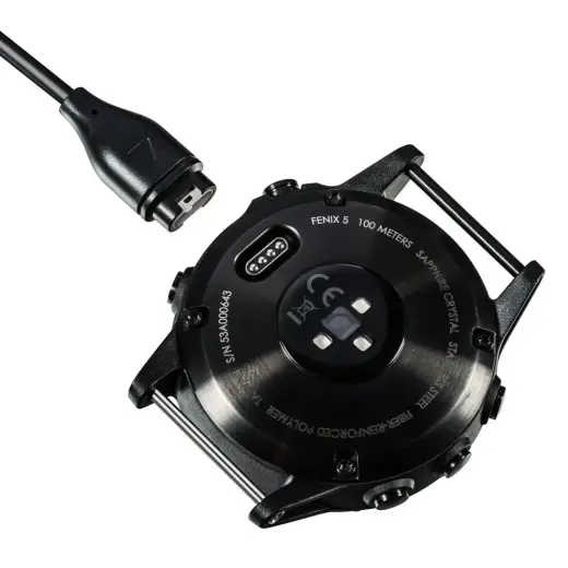 Tactical uzlādes kabelis priekš Garmin Fenix 5/6/7, Approach S60, Vivoactive 3