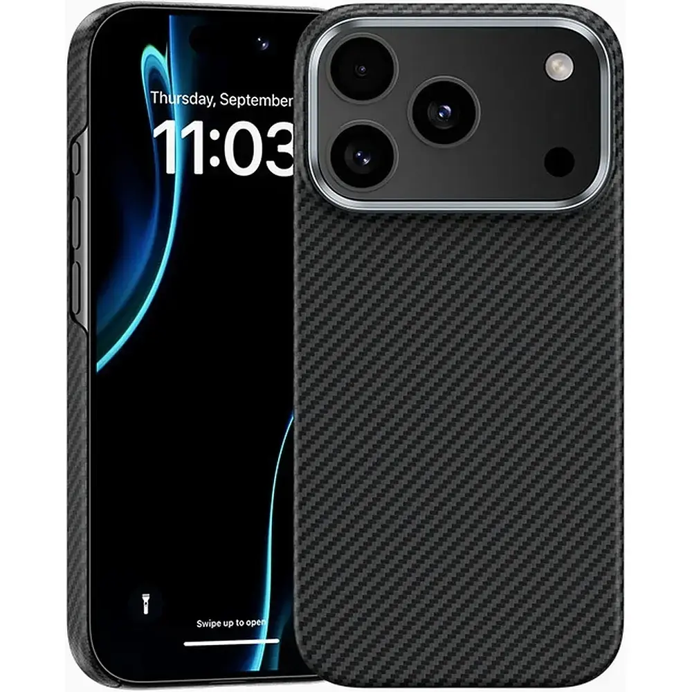 Benks Armor Air Kevlar Metal Frame 600D maciņš telefonam iPhone 18 Pro | iPhone 17 Pro