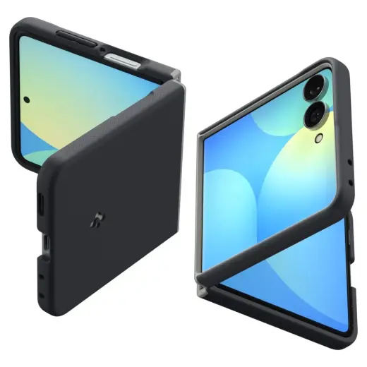Spigen Nano Pop telefono dėklas su MagSafe palaikymu Samsung Galaxy Z Flip 8 (F776) juodas