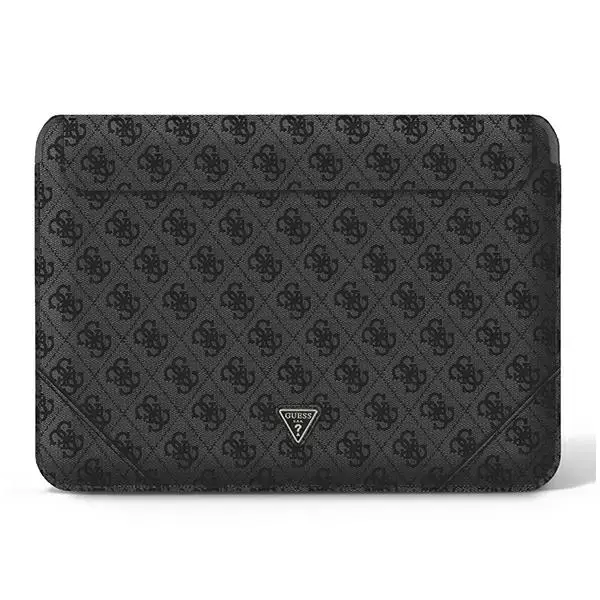 Guess PU 4G Triangle Metal Logo Computer Sleeve 16" Black
