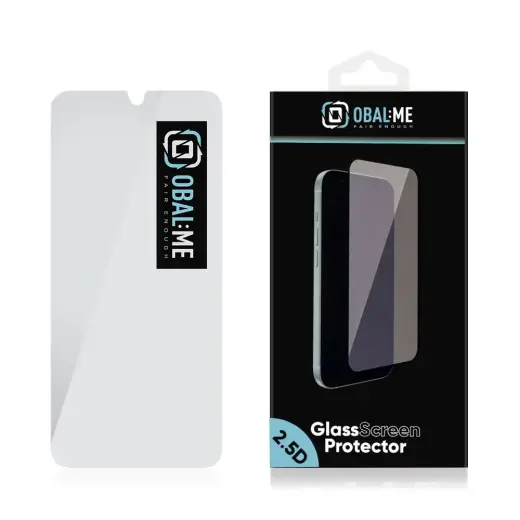 OBAL:ME 2.5D grūdintas stiklas telefonui Samsung Galaxy A16 5G, skaidrus