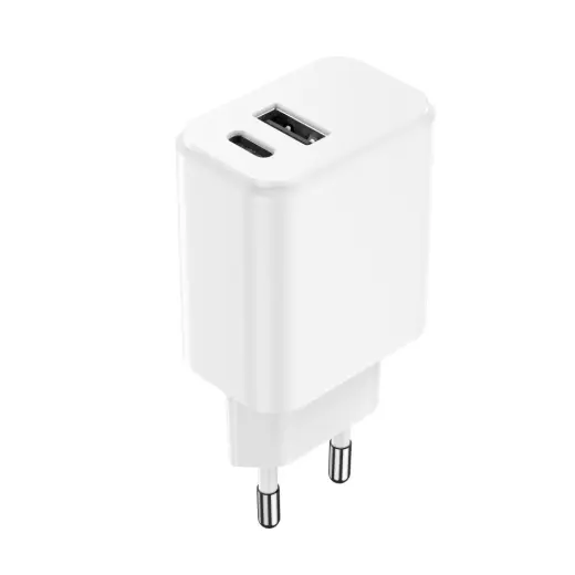 Setty charger зарядное устройство | 20W | USB-A, USB-C | белое