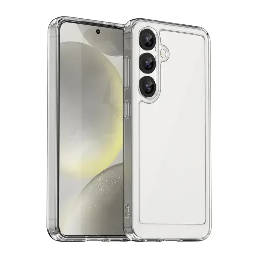 Outer Space Case with Gel Frame for Xiaomi Poco X7 - Transparent