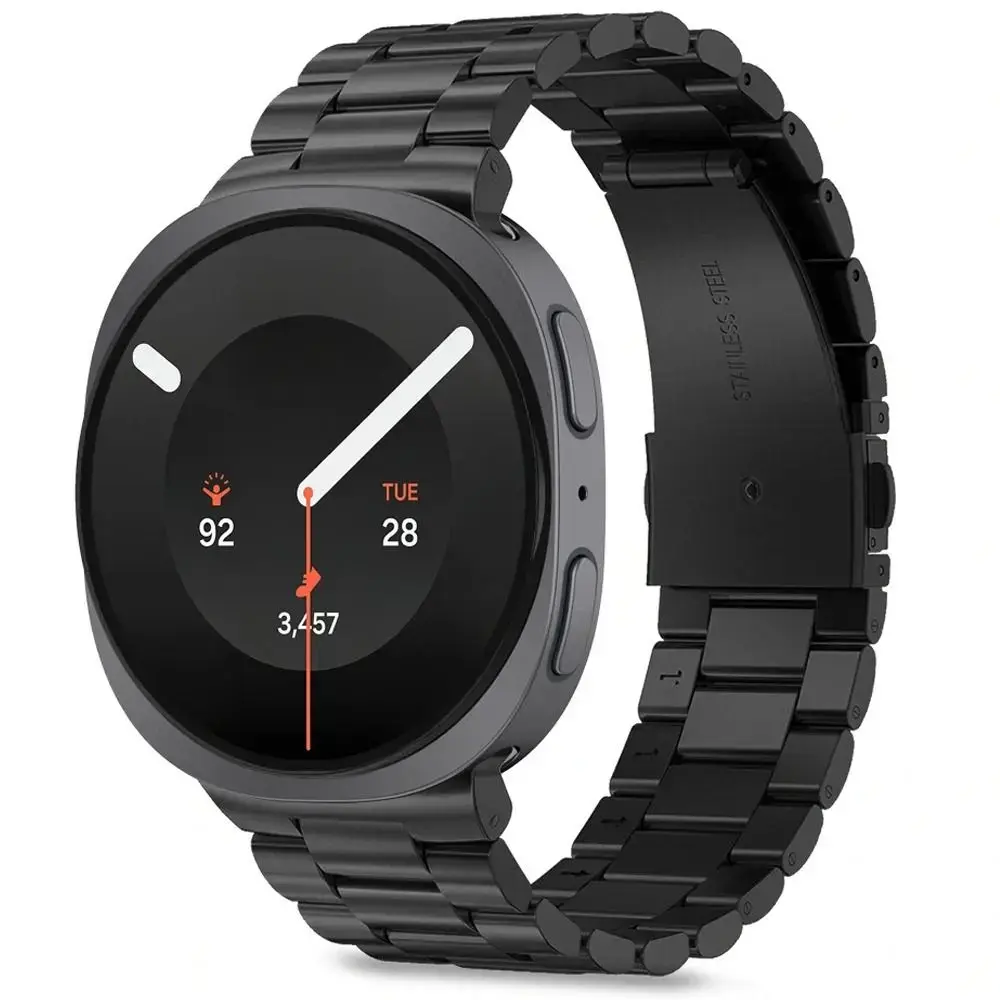 TECH-PROTECT STAINLESS SAMSUNG GALAXY WATCH 8 / 9 / CLASSIC (40 / 44 / 46 MM) BLACK