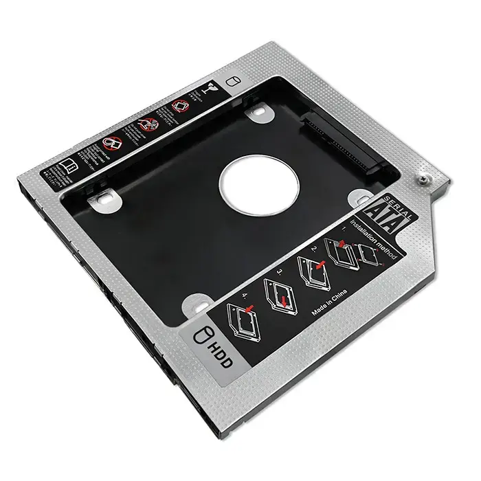 Qoltec HDD Caddy for laptop 2.5" HDD | 9.5 mm