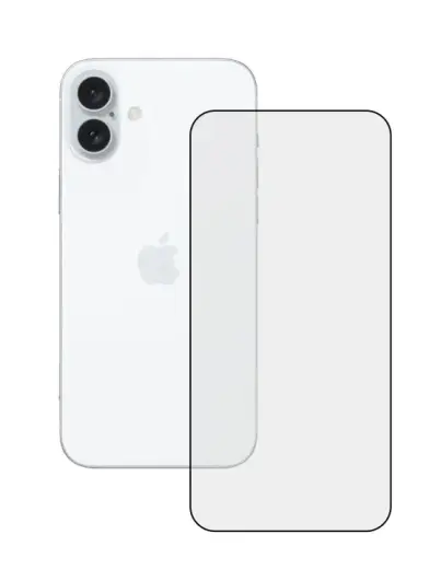 Fusion 5D aizsargstikls telefonam Apple iPhone 16 melns