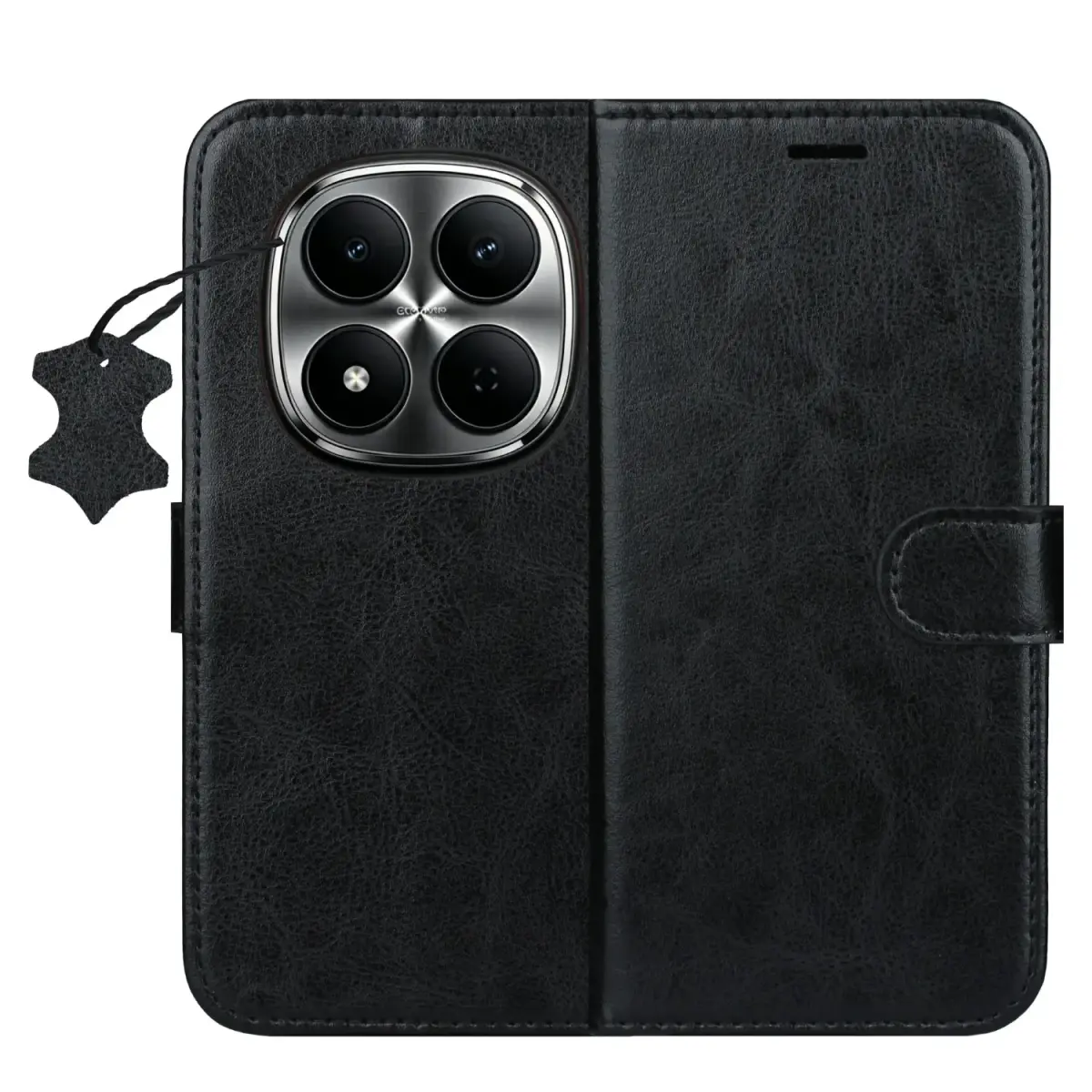 Smart Luxe leather case for Xiaomi Redmi Note 15 5G black