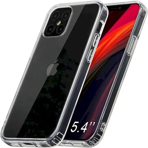 Fusion Ultra 2 mm maciņš telefonam iPhone 12 Mini caurspīdīgs