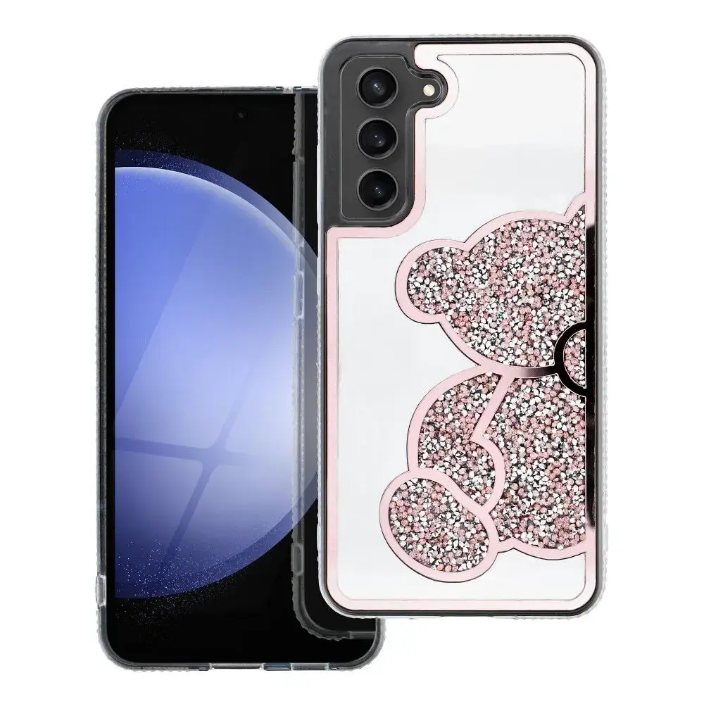Case for Samsung A07 / A08 Teddy Bear pink