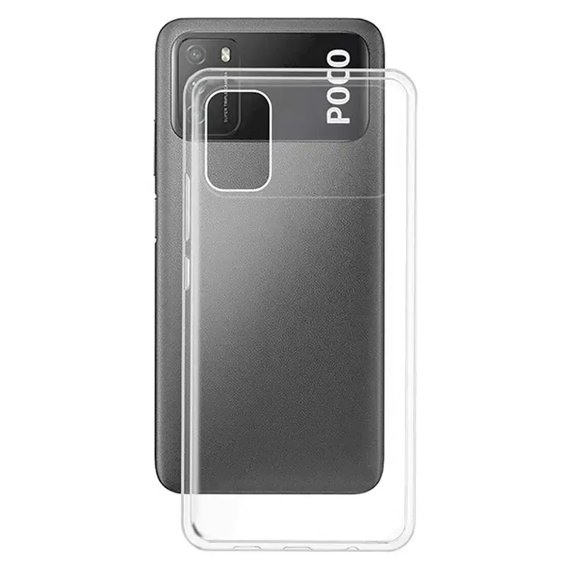 Fusion Ultra 1 mm telefono dėklas Poco M3 Pro 4G | Poco M3 Pro skaidrus