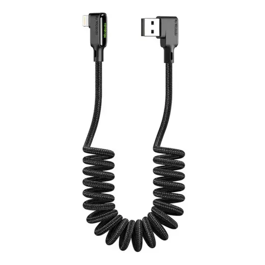McDodo CA-7300 datu pārraides un uzlādes vads | USB-A uz Lightning | 15W | 1.8m | melns
