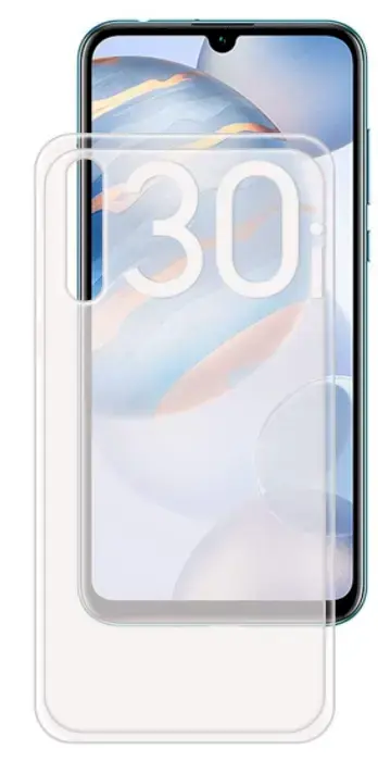 Fusion Ultra 0,3 mm telefoni ümbris Honor 30i läbipaistev