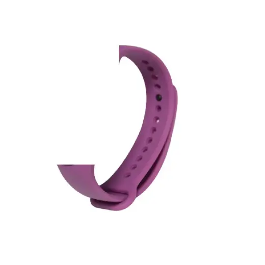 Devia Deluxe Sport smartwatch strap for Xiaomi Mi Band 5/6/7 | Silicone | purple
