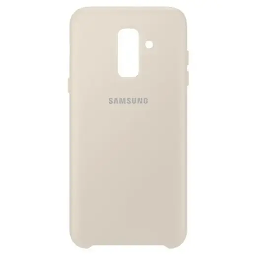 Чехол-обложка Samsung EF-PA605CF A6 Plus 2018 A605 gold|gold двухслойный