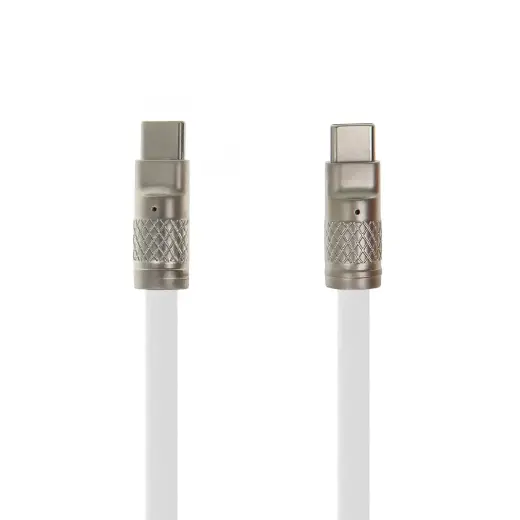Setty Zink data transfer and charging cable | USB-C to USB-C | 60W | 1.2m | white