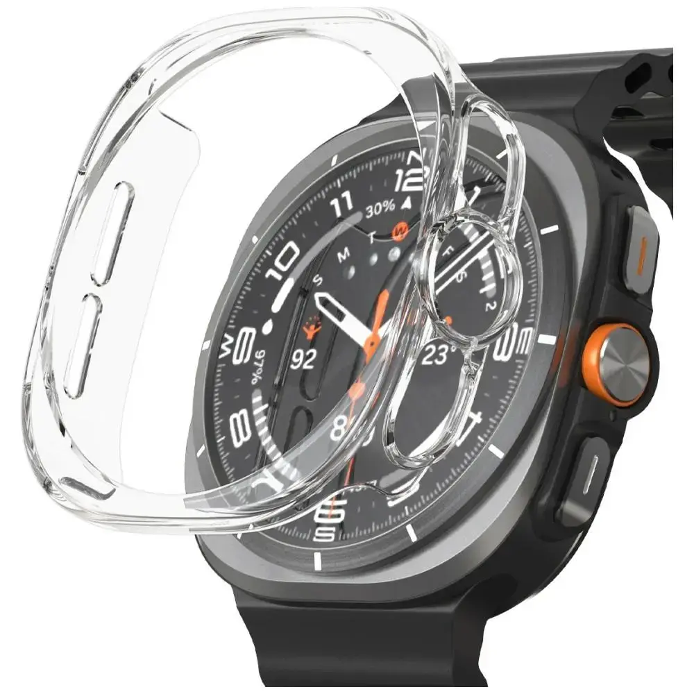 Araree Nukin viedpulksteņa maciņš (apvalks) priekš Samsung Galaxy Watch Ultra 2 | caurspīdīgs