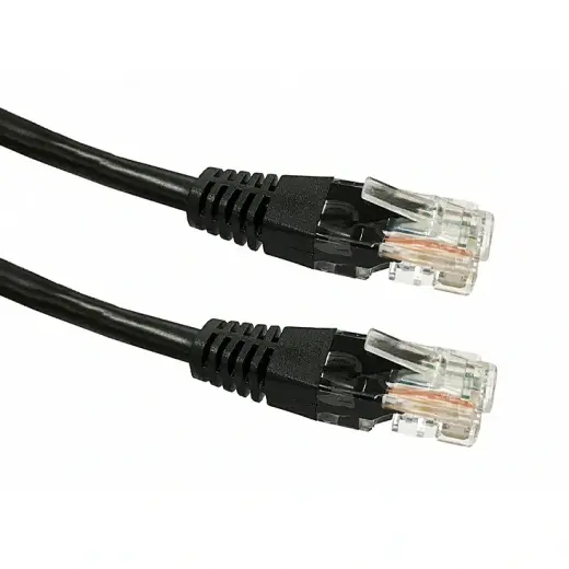 TB Ethernet LAN võrgukaabel | Cat5e | UTP | 5m | must