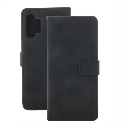 Smart Velvet case for Samsung Galaxy S25 FE black