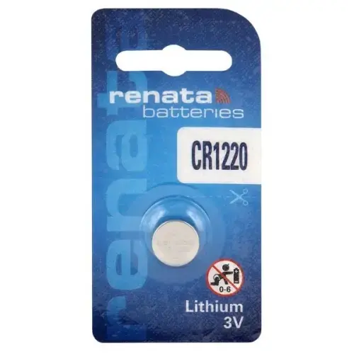 Renata CR1220-1BB Blistera iepakojumā 1gb.