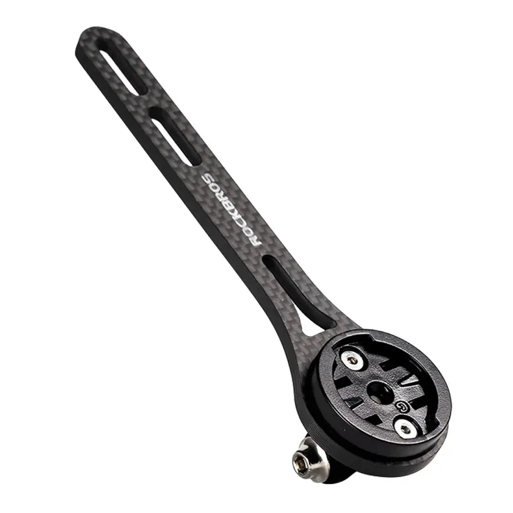 Rockbros FK-307W Carbon Fiber Bike Computer Mount - Black