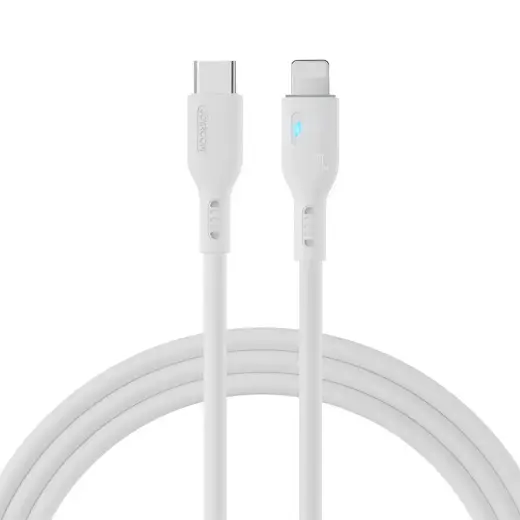 Joyroom S-CL020A13 datu pārraides un uzlādes vads | USB-C uz Lightning | 20W | 2m | balts