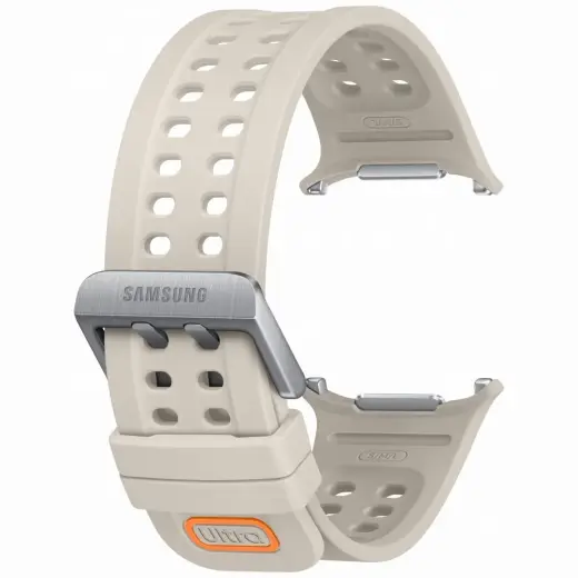 Samsung Marine viedpulksteņa siksniņa priekš Galaxy Watch Ultra 2 | silikons | brūna