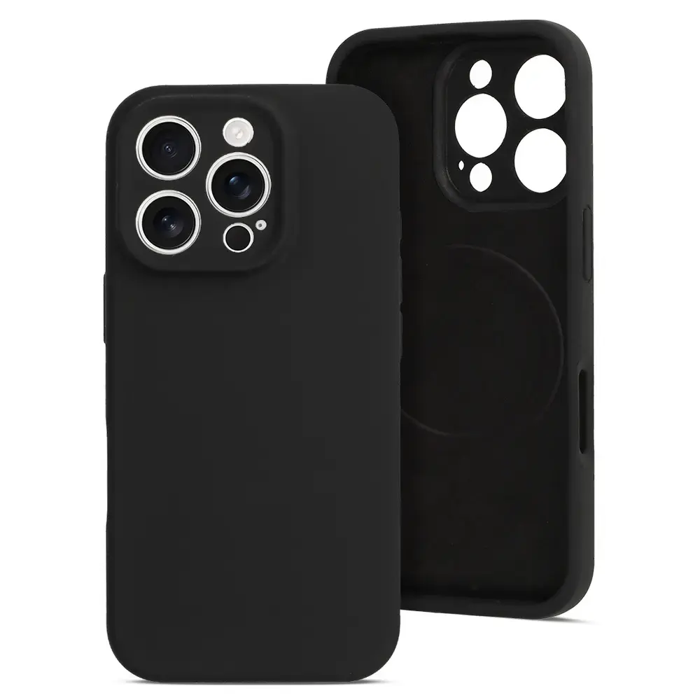 MagColor Pure maciņš ar MagSafe atbalstu telefonam iPhone 16 Pro Max melns