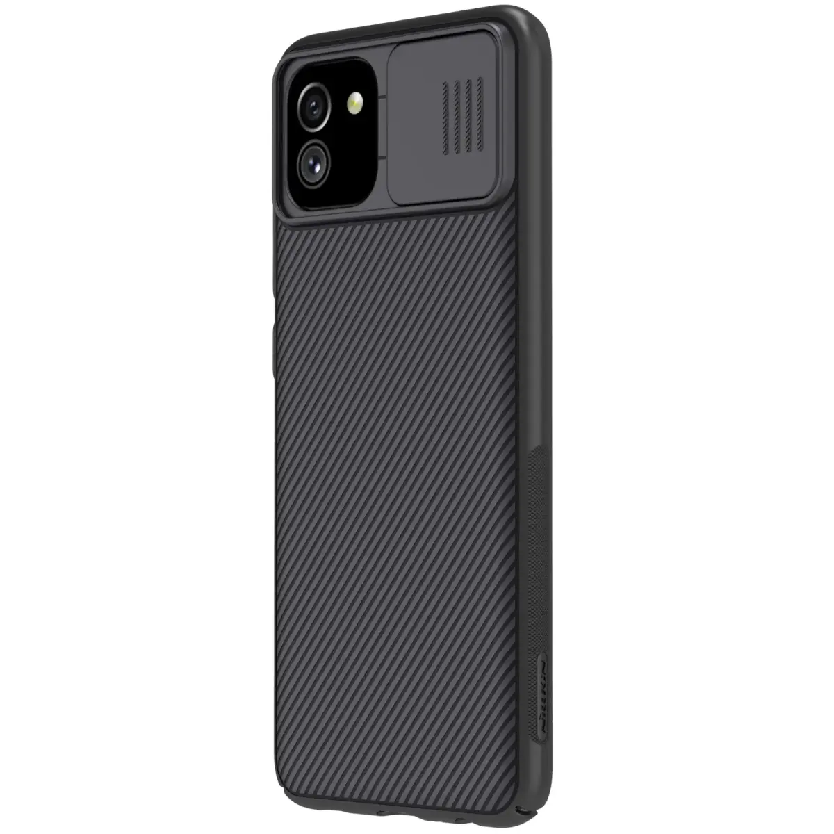 Nillkin CamShield Hard phone case for Samsung Galaxy A03 (A035) black (with camera lens protection)