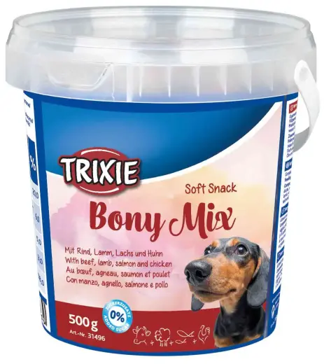 Gardums suņiem - Trixie Soft Snack Bony Mix, 500 g.