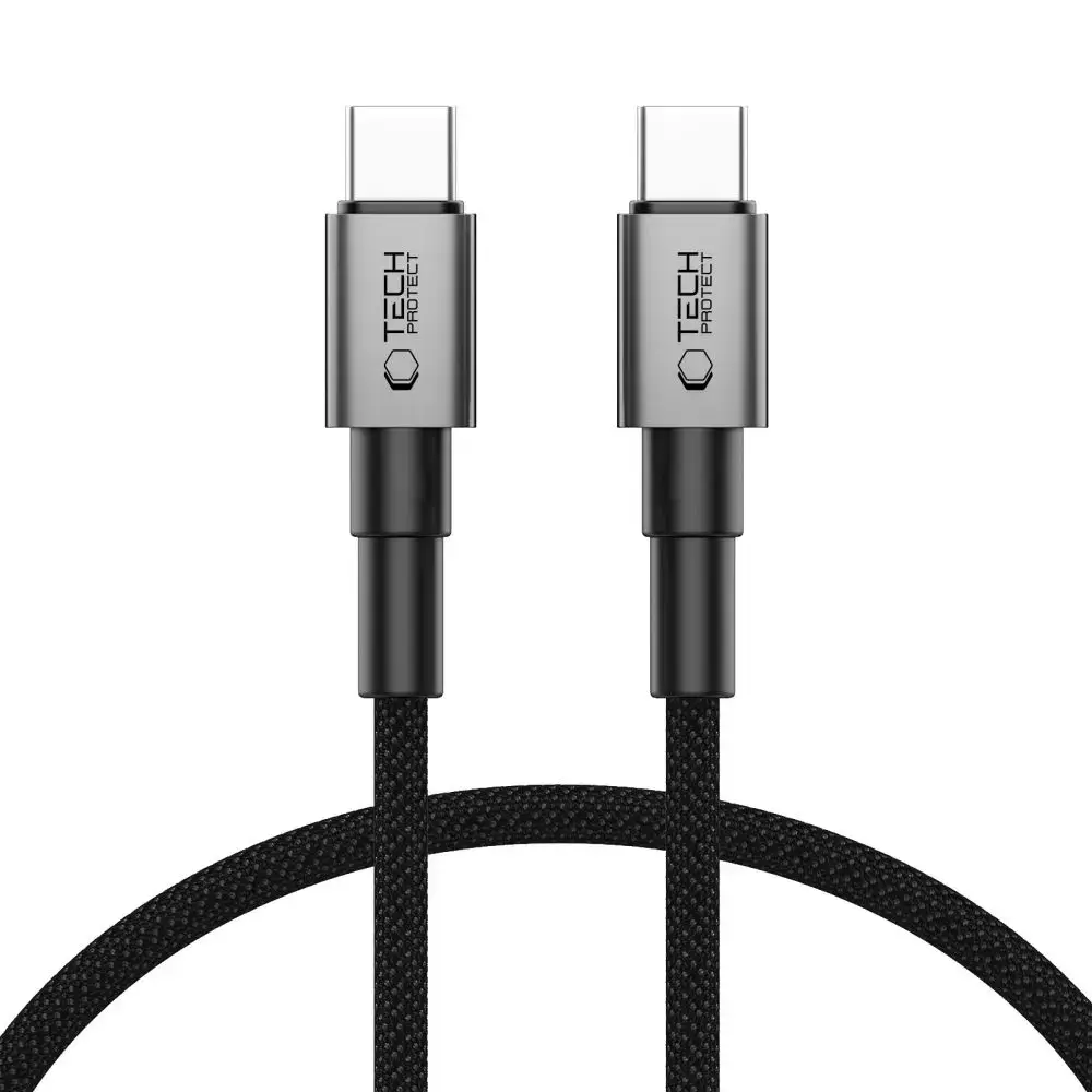 Tech-Protect Ultraboost DNA data transfer and charging cable | USB-C | 100W | 0.5m | gray