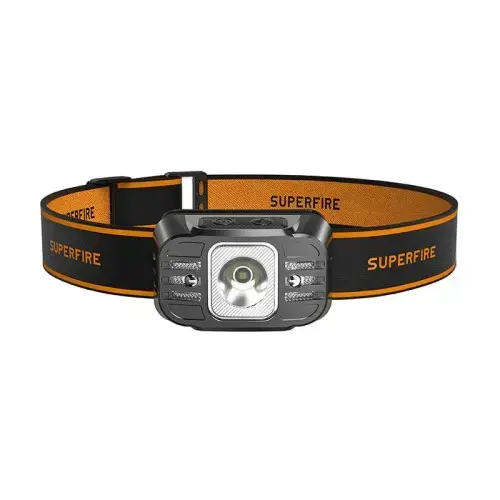 Pealamp Superfire HL75-X, 220lm, USB