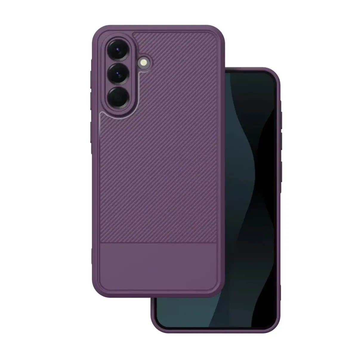 Simple Carbon case for Samsung Galaxy A56 5G purple