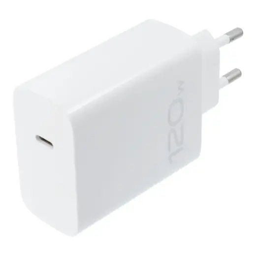 Зарядное устройство Inne V12060L1B0 | 120W | PD, QC, GaN, PPS | USB-C | белое