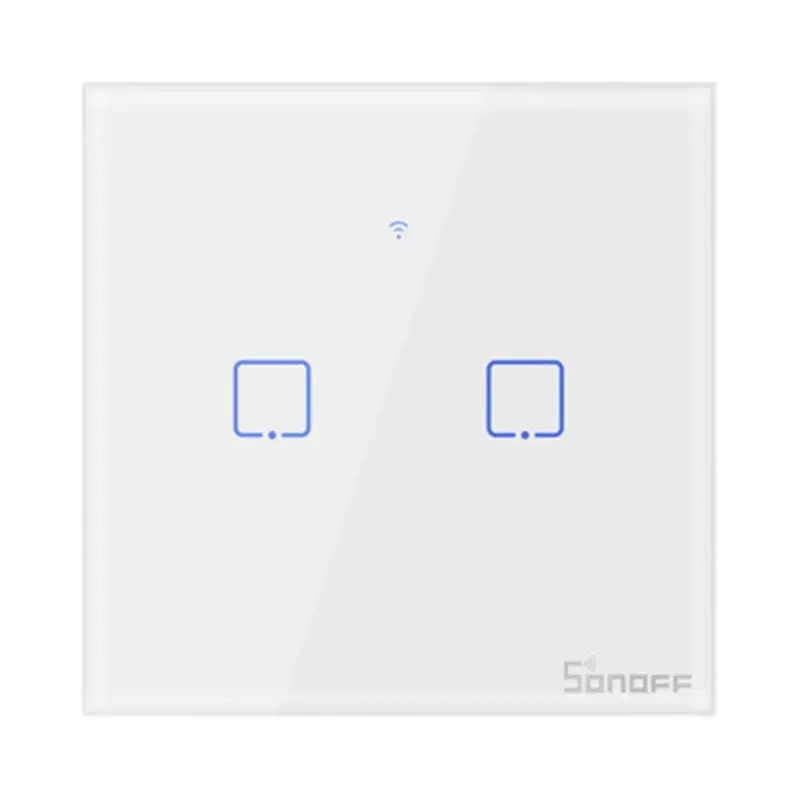 Smart Switch WiFi + RF 433 Sonoff T1 EU TX (2-channel)