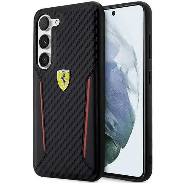 Ferrari FEHCS23SNPYK S23 S911 black hardcase Carbon Contrast Edges