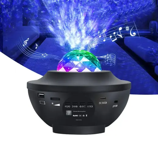 Fusion V3 diskotēkas lampa ar tālvadības pulti