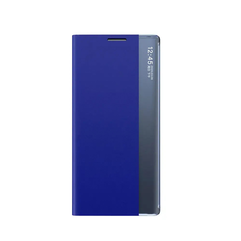 New Sleep knyginio tipo telefono dėklas su stovu Samsung Galaxy A26 5G (A266) mėlynas