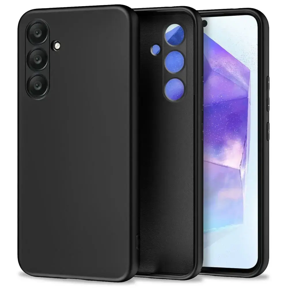 Tech-Protect Icon telefono dėklas Samsung Galaxy A55 5G (A556) juodas