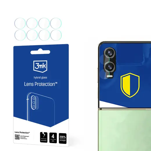 Tecno Phantom V Flip2 (front) - 3mk Lens Protection