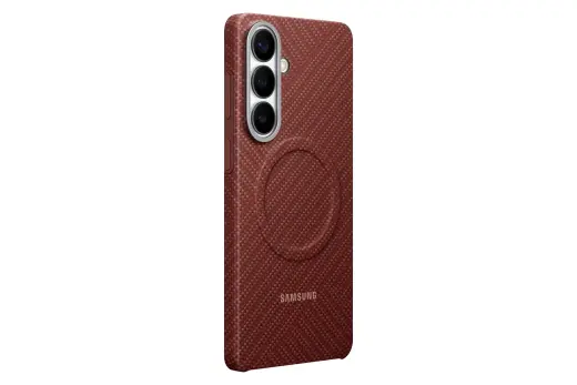Samsung Carbon Magnet maciņš telefonam Samsung Galaxy S26+ (S947) sarkans