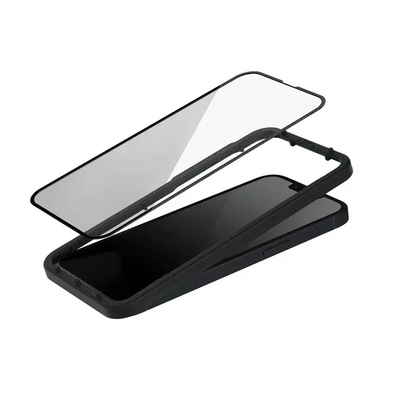 Fusion EDGE 5D tempered glass for phone iPhone 14 Pro with installation frame