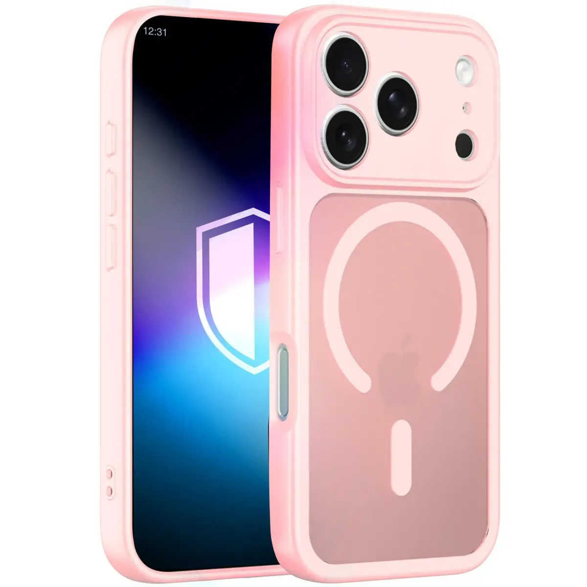 3mk Misty чехол с поддержкой MagSafe для телефона iPhone 17 Pro Max | iPhone 18 Pro Max розовый