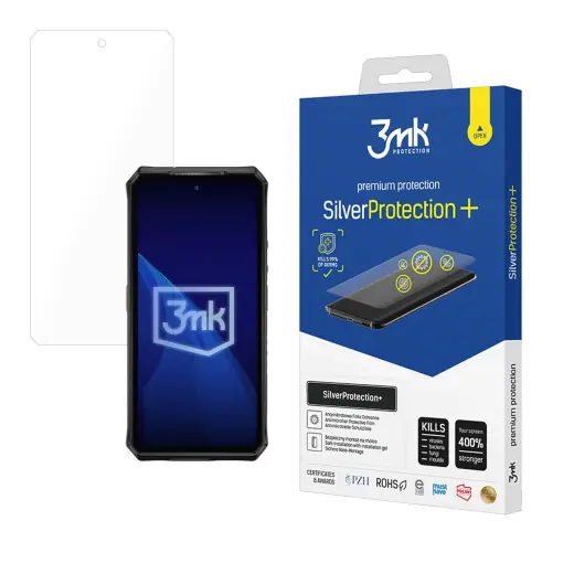 3mk SilverProtection+ aizsargplēve telefona ekrānam Ulefone Armor 28 Ultra